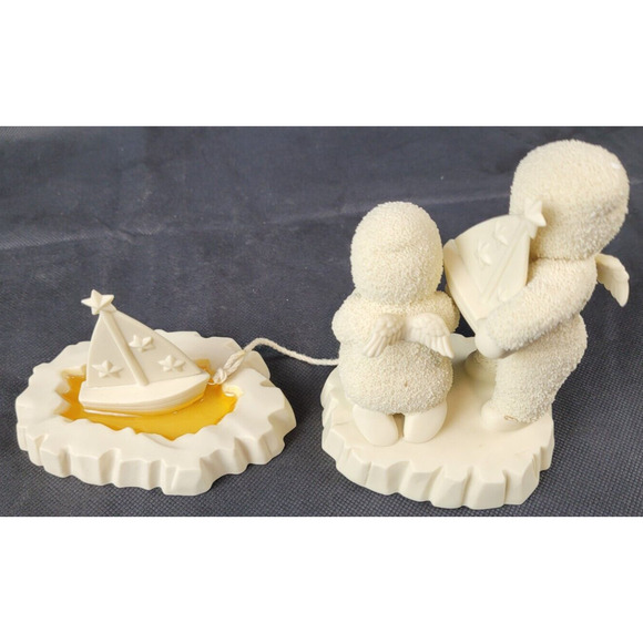 SNOWBABIES 2000 Friendship Club Dept. 56 Membership Kit - Missing Star Pin - Picture 5 of 15